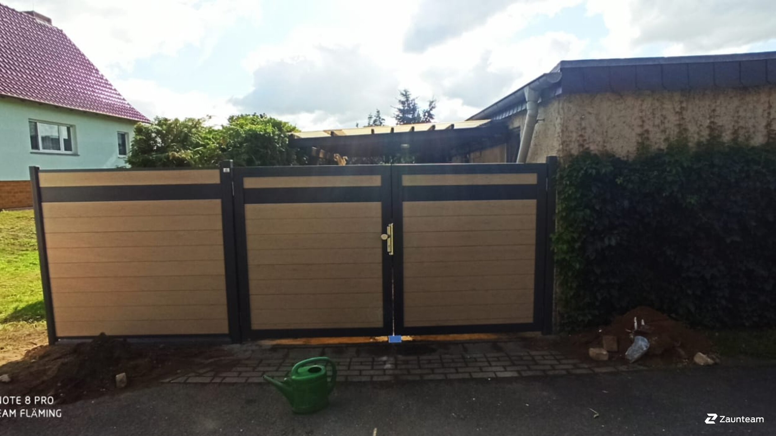 WPC Sichtschutz aus dem 2020 in 06917 Jessen Deutschland von Zaunteam Fläming.