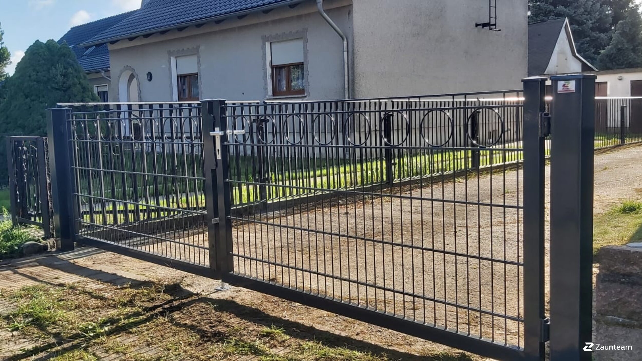 Aluzaun aus dem 2020 in 06868 Coswig Deutschland von Zaunteam Fläming.