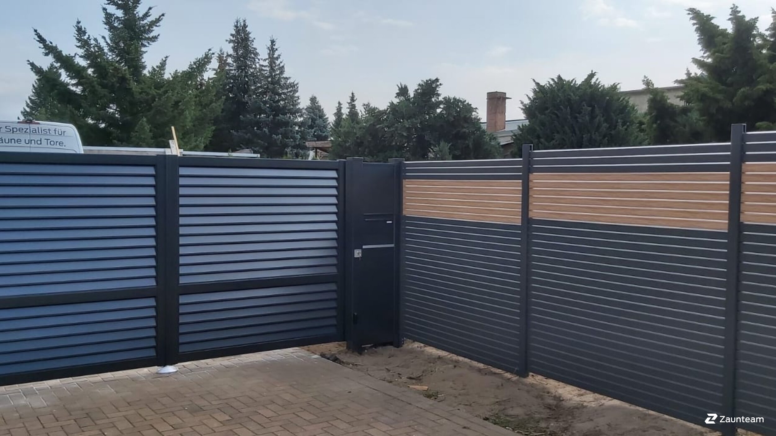 Aluminium Sichtschutz aus dem 2020 in 06888 Lutherstadt Wittenberg Deutschland von Zaunteam Fläming.