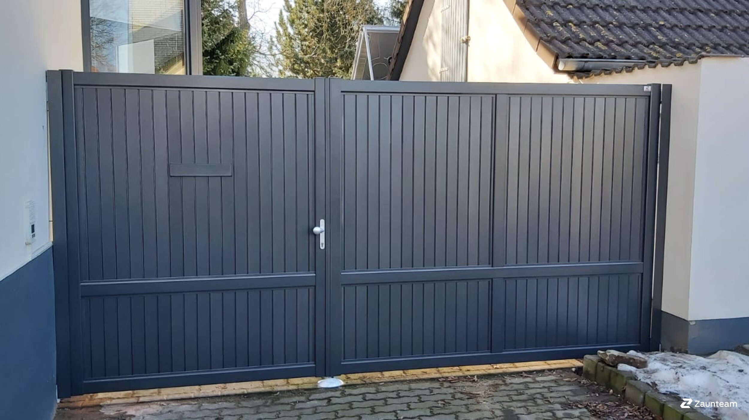 Aluzaun aus dem 2021 in 06846 Dessau-Rosslau Deutschland von Zaunteam Fläming.