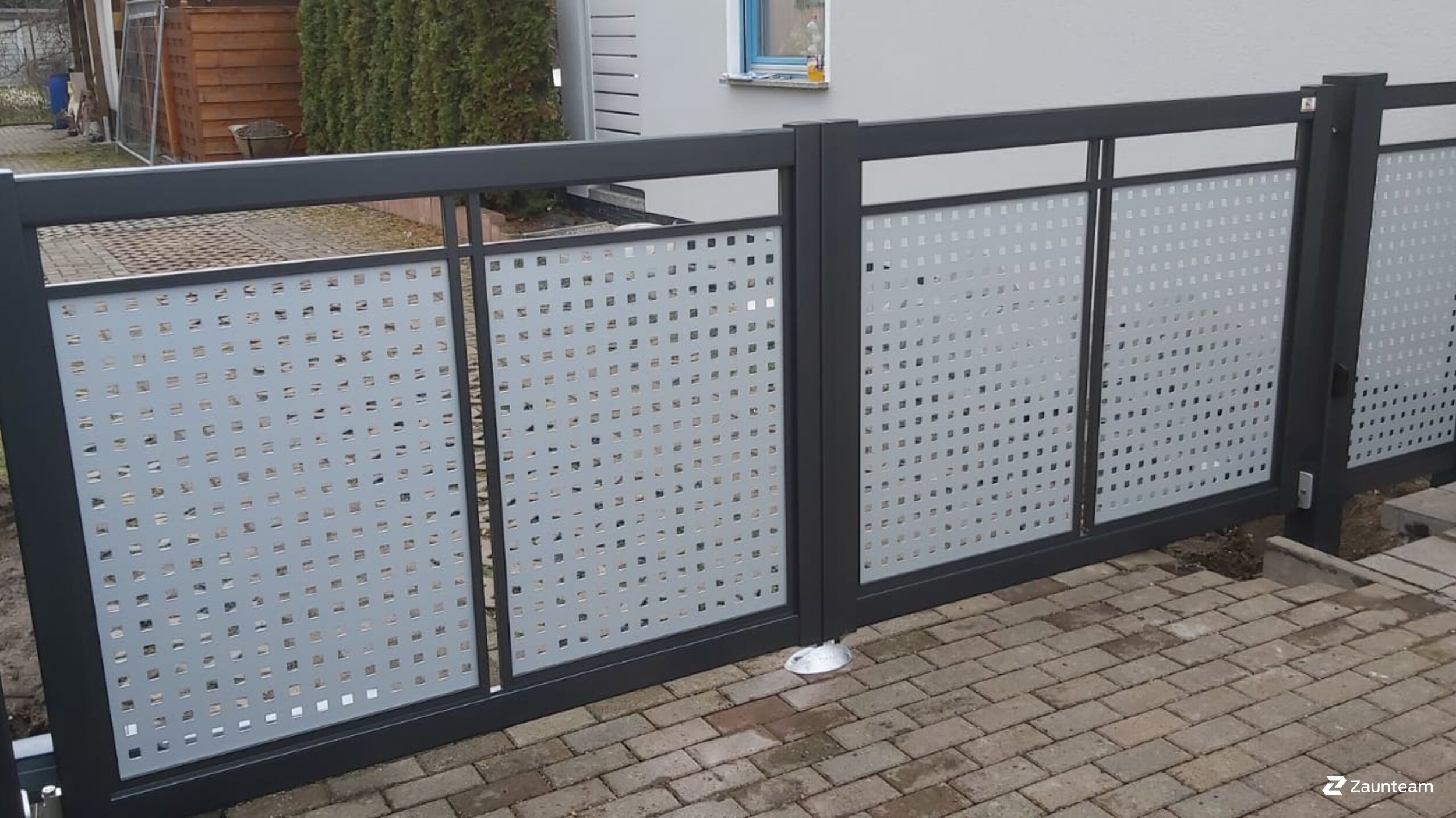 Aluzaun aus dem 2021 in 06847 Dessau-Rosslau Deutschland von Zaunteam Fläming.