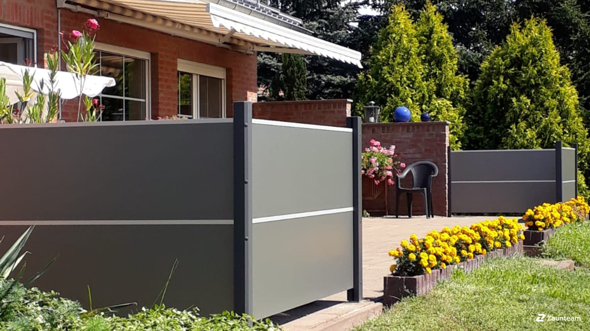 Aluzaun aus dem 2020 in 06886 Lutherstadt Wittenberg Deutschland von Zaunteam Fläming.