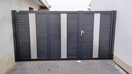 Aluminium Sichtschutz aus dem 2022 in 06869 Coswig Deutschland von Zaunteam Fläming.