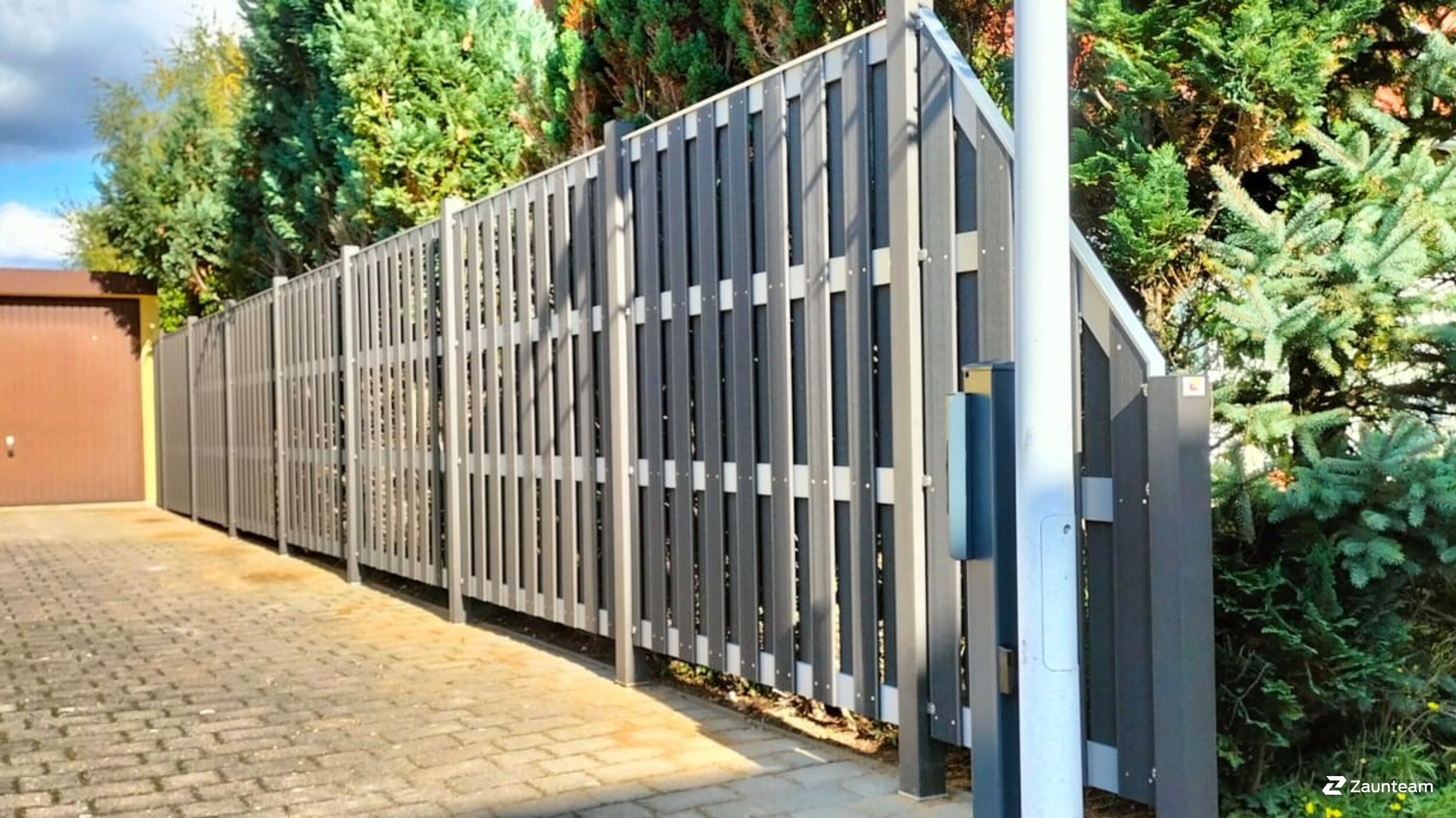 WPC Sichtschutz aus dem 2022 in 06886 Lutherstadt Wittenberg Deutschland von Zaunteam Fläming.