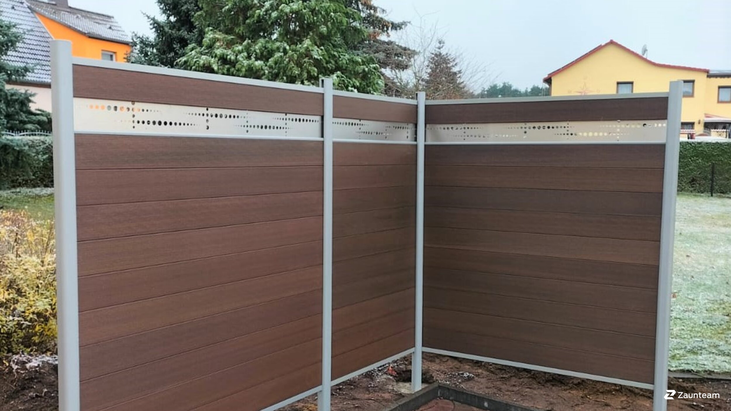 WPC Sichtschutz aus dem 2022 in 06888 Lutherstadt Wittenberg Deutschland von Zaunteam Fläming.