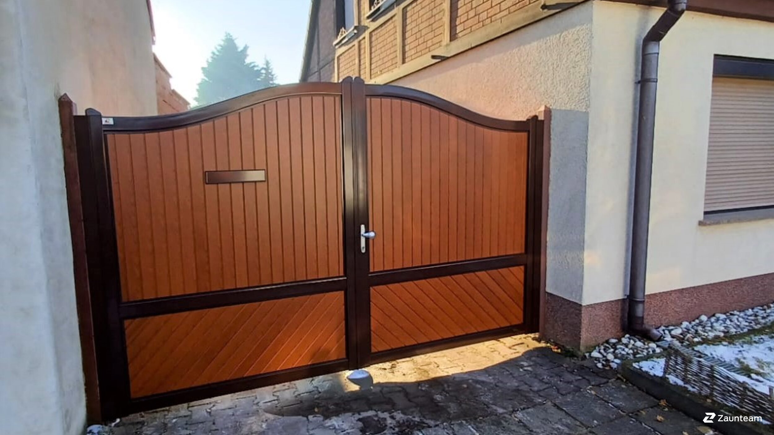 Aluminium Sichtschutz aus dem 2022 in 14913 Jüterbog Deutschland von Zaunteam Fläming.