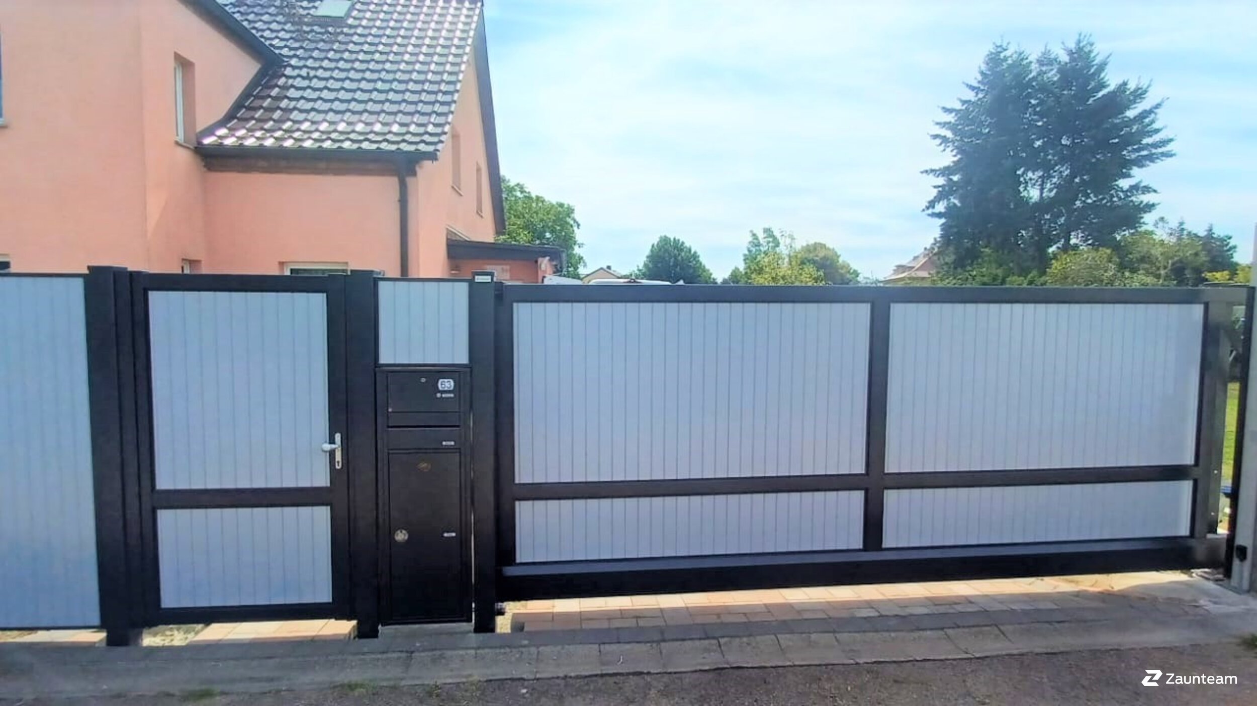 Aluzaun aus dem 2022 in 06886 Lutherstadt Wittenberg Deutschland von Zaunteam Fläming.