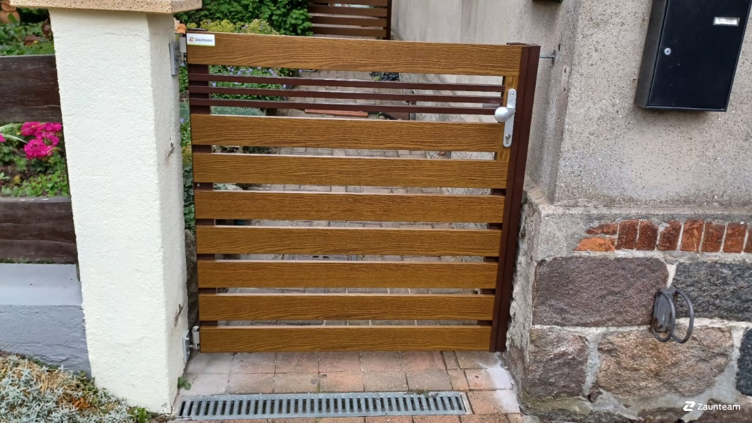 Aluzaun aus dem 2022 in 06869 Cobbelsdorf Deutschland von Zaunteam Fläming.