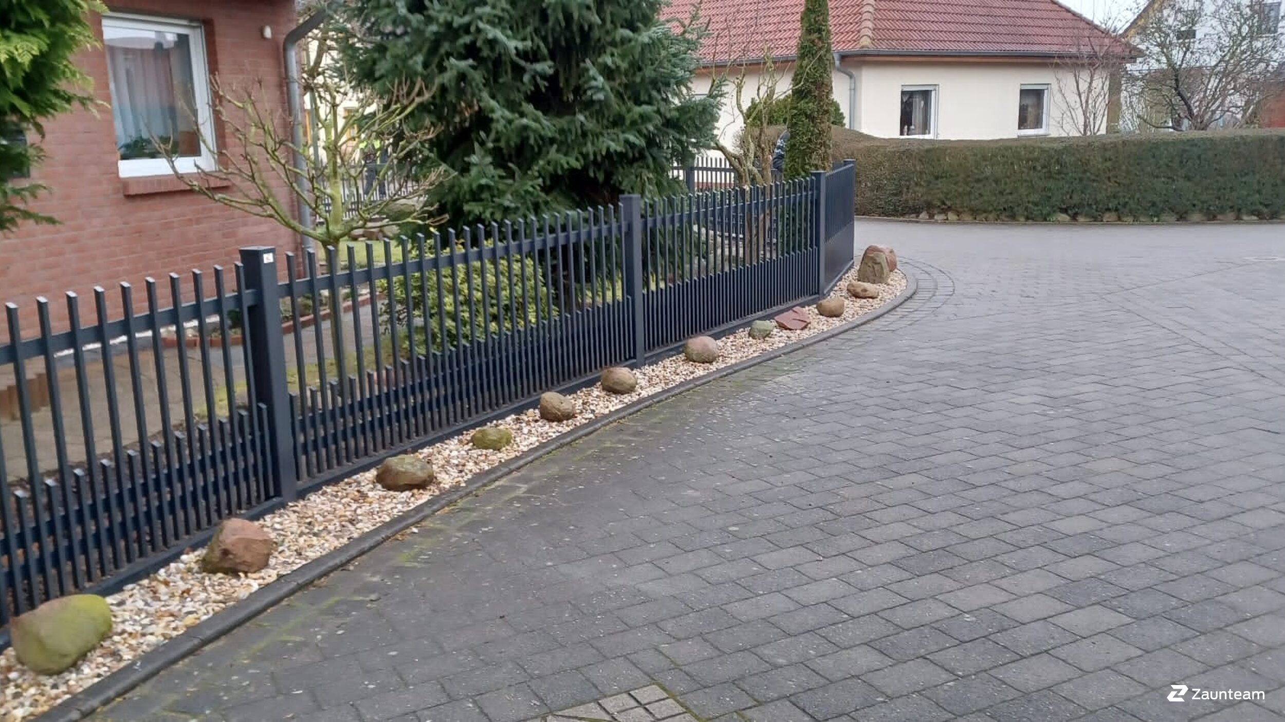 Clôture en aluminium de 2023 à 06895 Zahna- Elster Allemagne de Zaunteam Fläming.