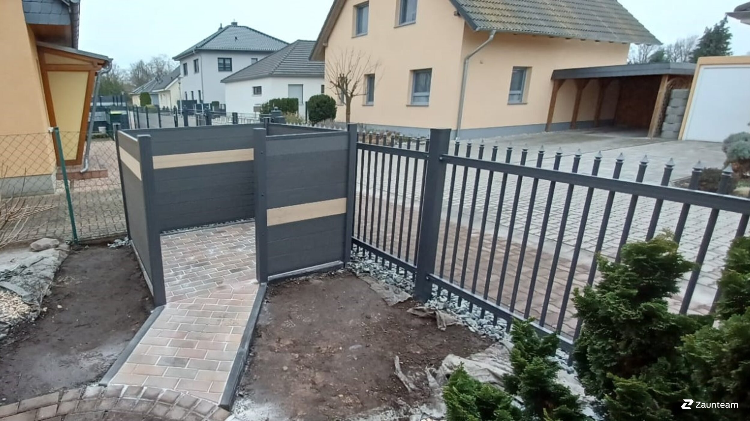 WPC Sichtschutz aus dem 2023 in 06847 Dessau-Rosslau Deutschland von Zaunteam Fläming.