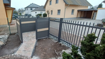 WPC Sichtschutz aus dem 2023 in 06847 Dessau-Rosslau Deutschland von Zaunteam Fläming.