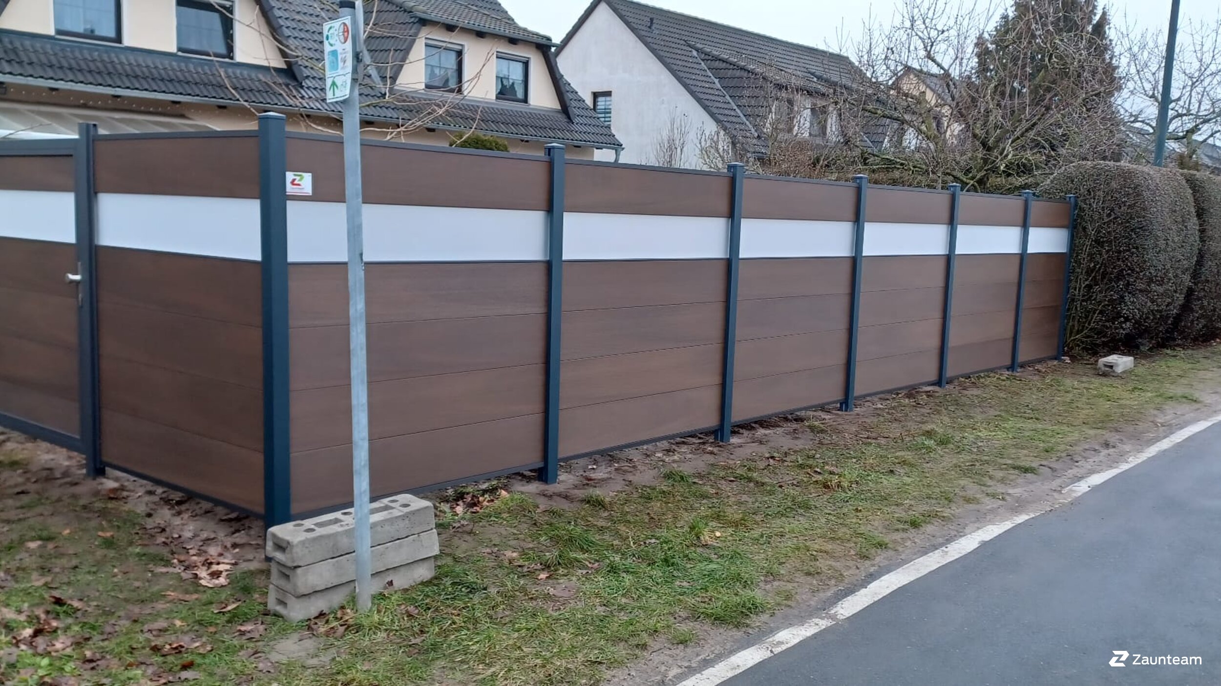 WPC Sichtschutz aus dem 2023 in 06886 Lutherstadt Wittenberg Deutschland von Zaunteam Fläming.