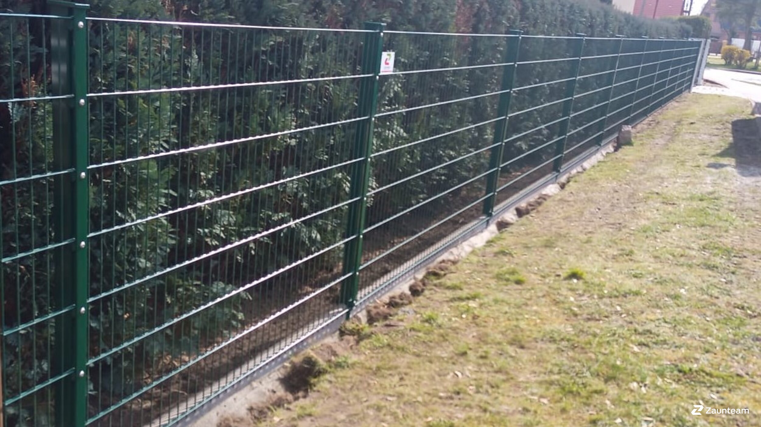 Clôture en panneau double fil de 2023 à 06868 Coswig (Anhalt) Allemagne de Zaunteam Fläming.