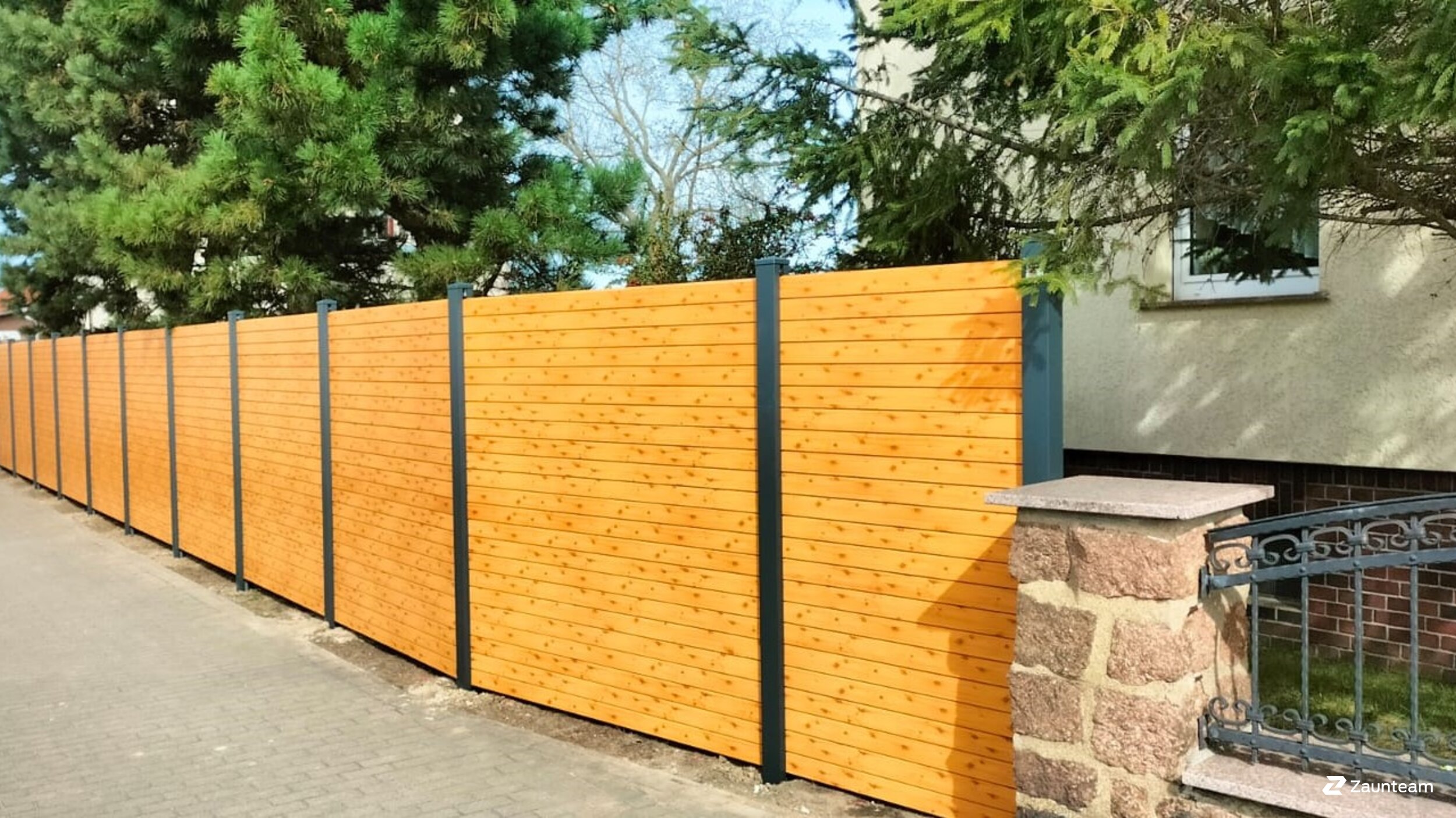 Aluminium Sichtschutz aus dem 2023 in 06773 Gräfenhainichen  Deutschland von Zaunteam Fläming.