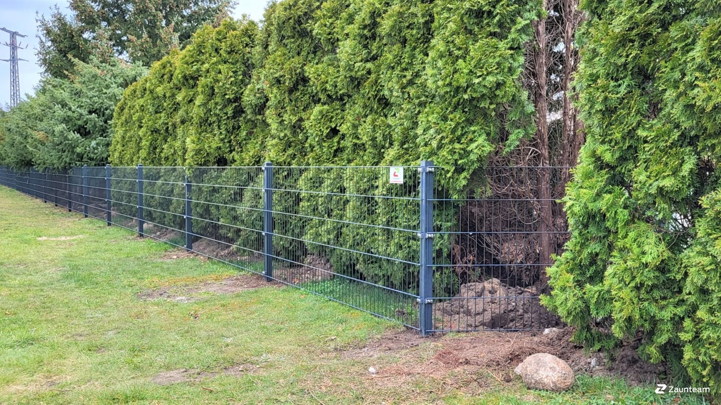 Doppelstabmattenzaun aus dem 2023 in 06895 Zahna-Elster Deutschland von Zaunteam Fläming.