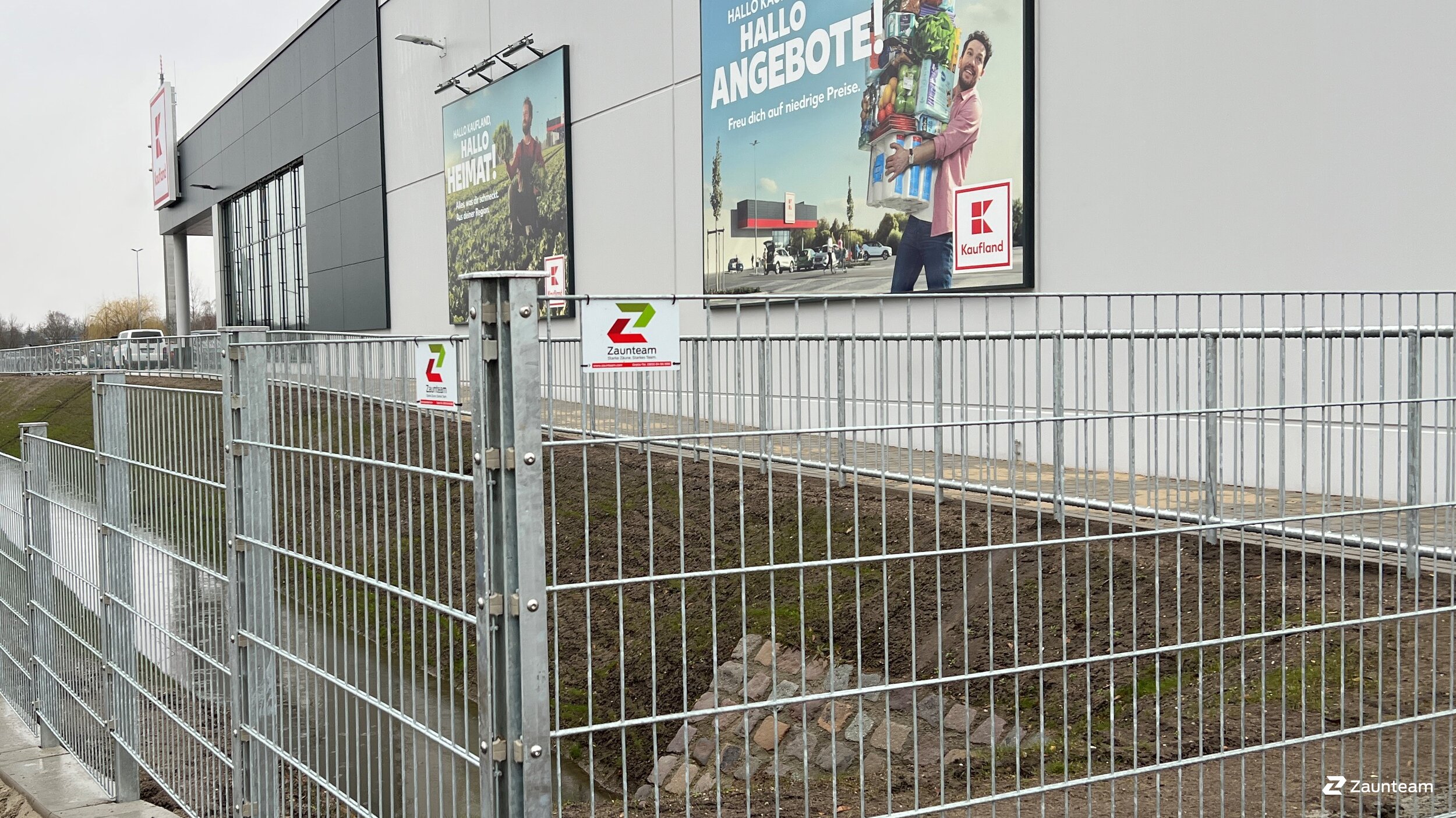 Clôture en panneau double fil de 2023 à 06886 Lutherstadt Wittenberg Allemagne de Zaunteam Fläming.
