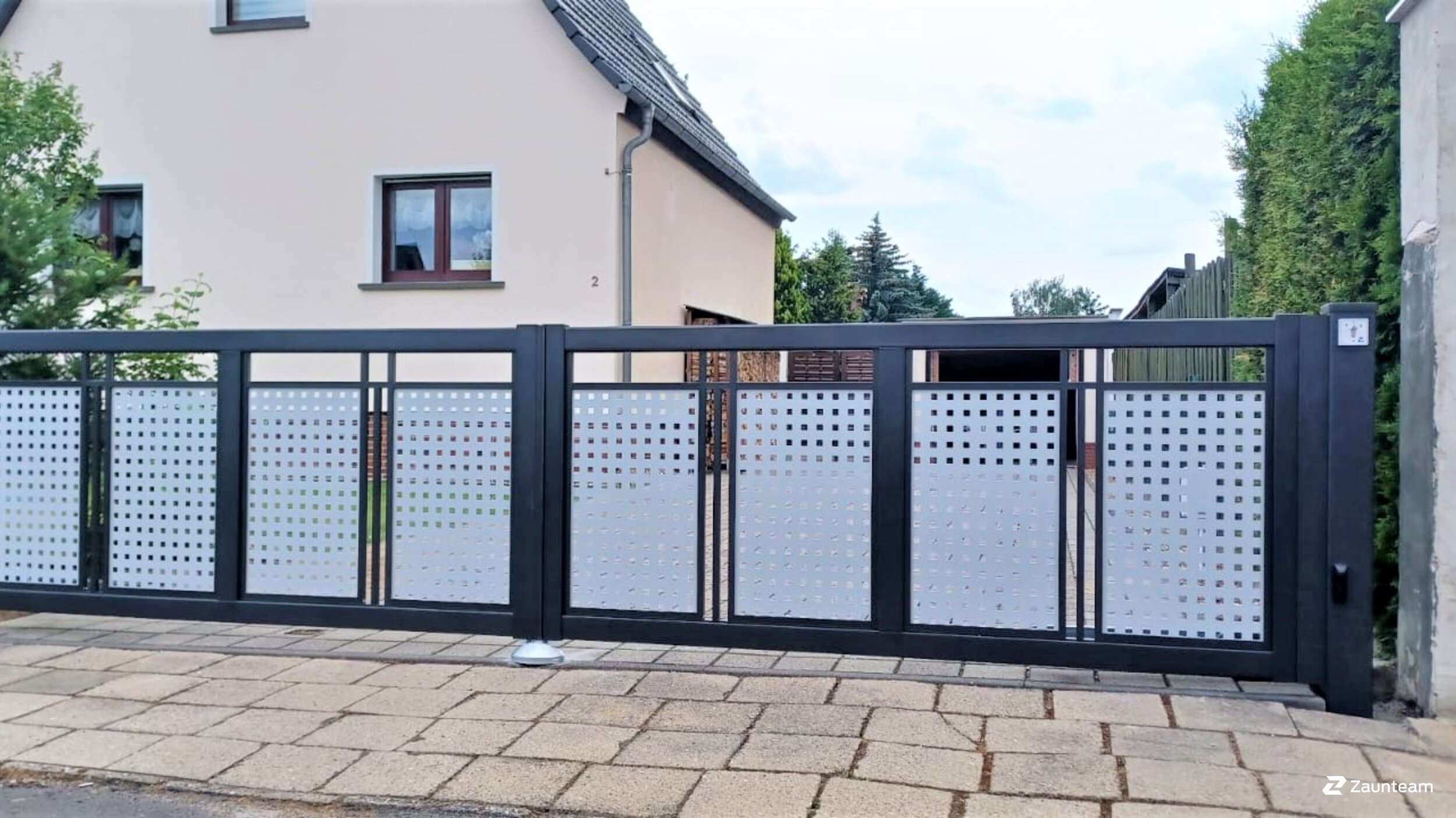 Aluzaun aus dem 2023 in 06847 Dessau-Rosslau Deutschland von Zaunteam Fläming.