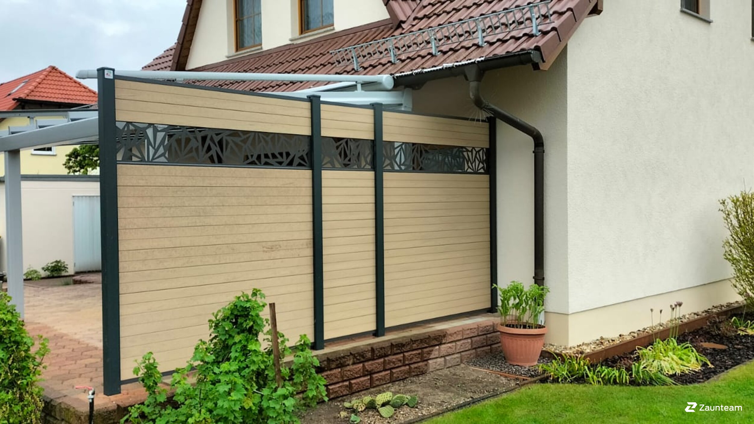 WPC Sichtschutz aus dem 2023 in 06847 Dessau-Rosslau Deutschland von Zaunteam Fläming.