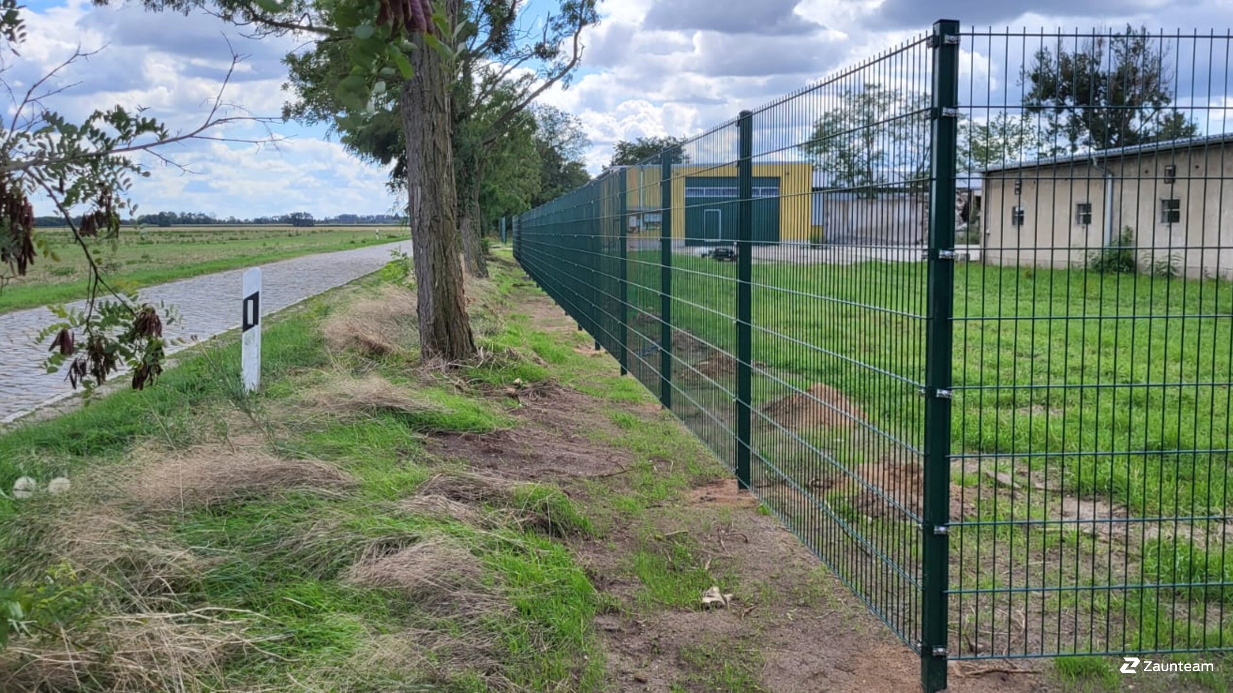 Doppelstabmattenzaun aus dem 2023 in 39279 Zeppernick Deutschland von Zaunteam Fläming.