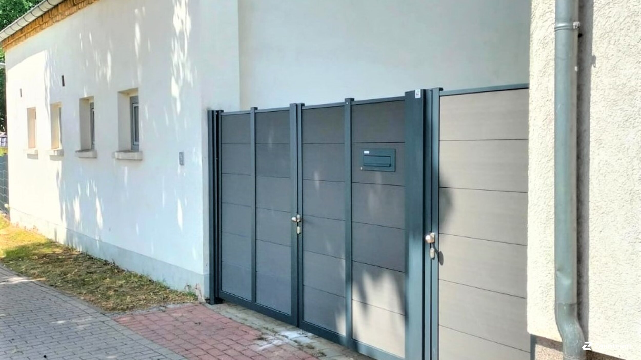 WPC Sichtschutz aus dem 2023 in 06869 Coswig (Anhalt) Deutschland von Zaunteam Fläming.