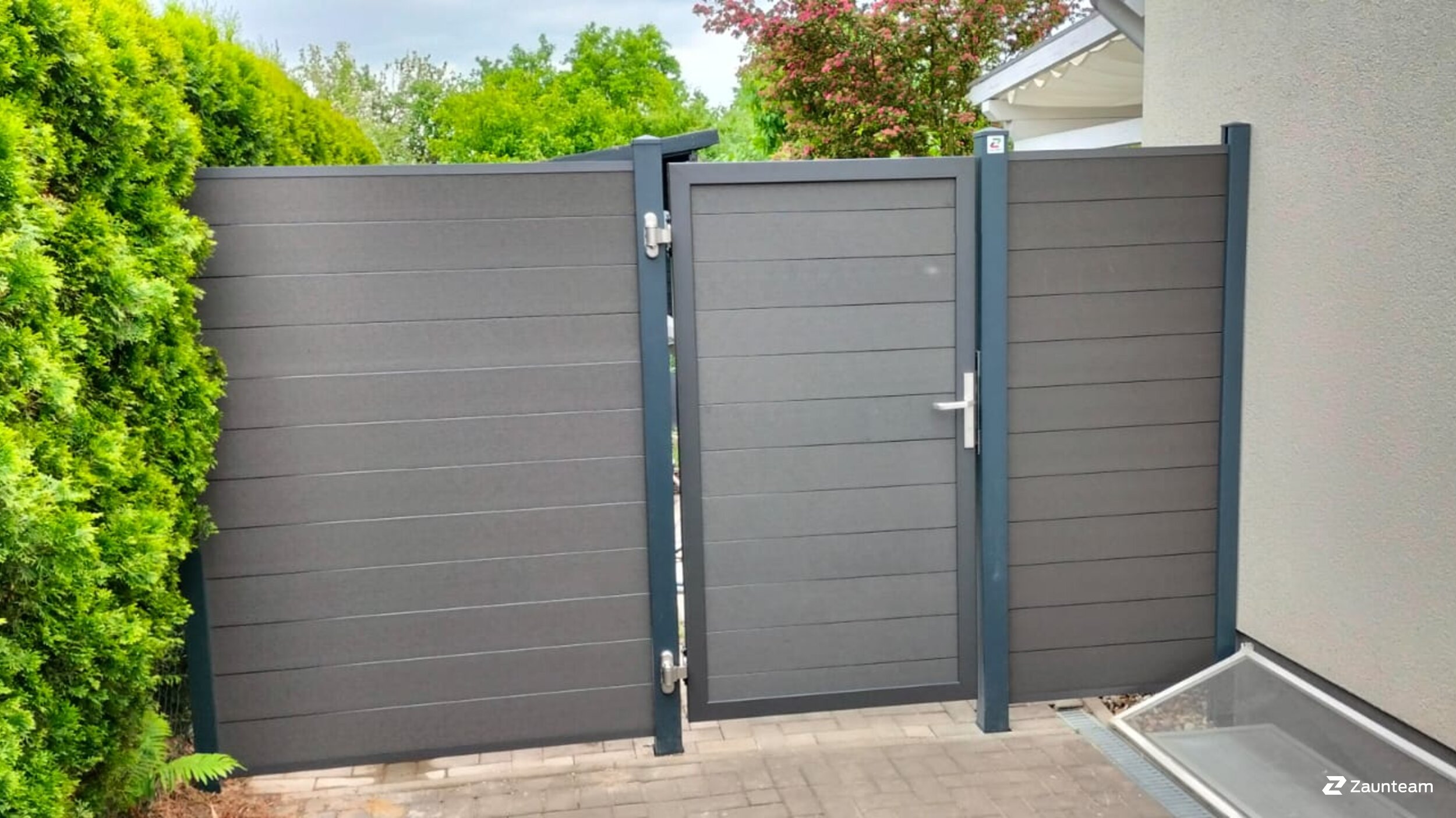 WPC Sichtschutz aus dem 2023 in 14806 Bad-Belzig Deutschland von Zaunteam Fläming.