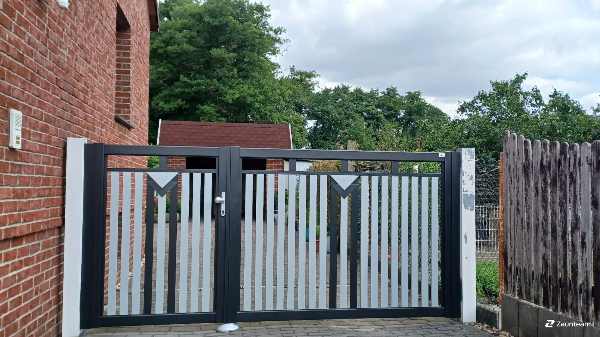Aluzaun aus dem 2023 in 39261 Zerbst Deutschland von Zaunteam Fläming.