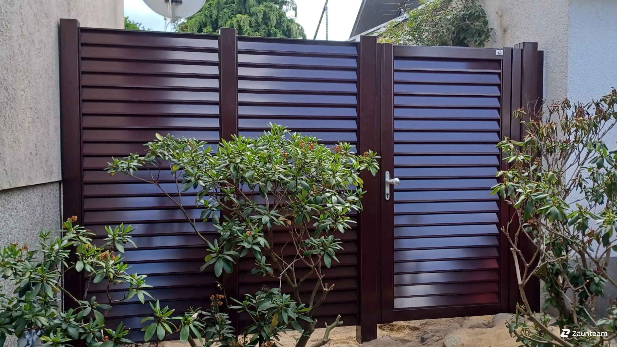 Aluminium Sichtschutz aus dem 2023 in 06861 Dessau-Rosslau Deutschland von Zaunteam Fläming.