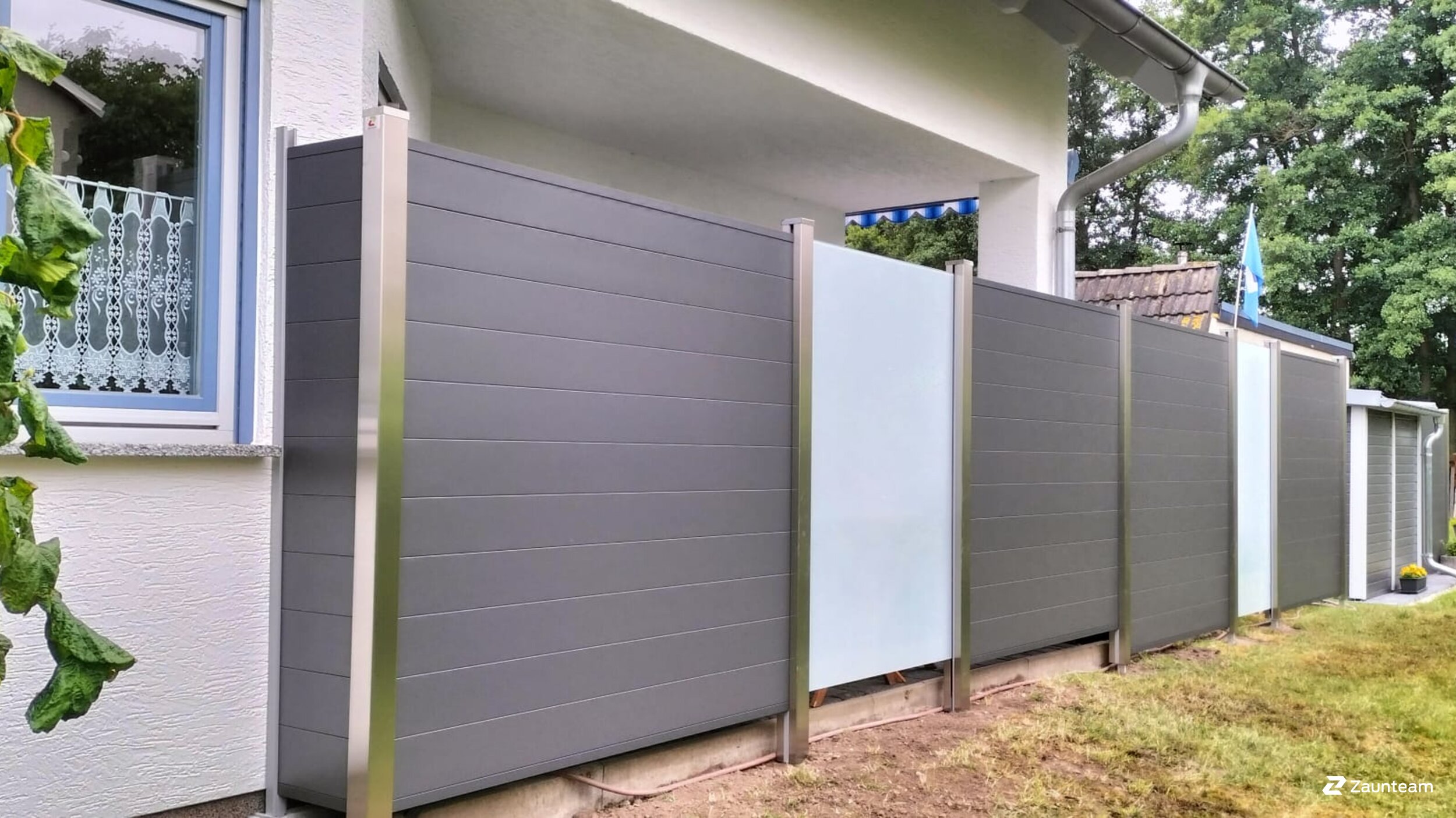 Aluminium Sichtschutz aus dem 2023 in 06862 Dessau-Rosslau Deutschland von Zaunteam Fläming.