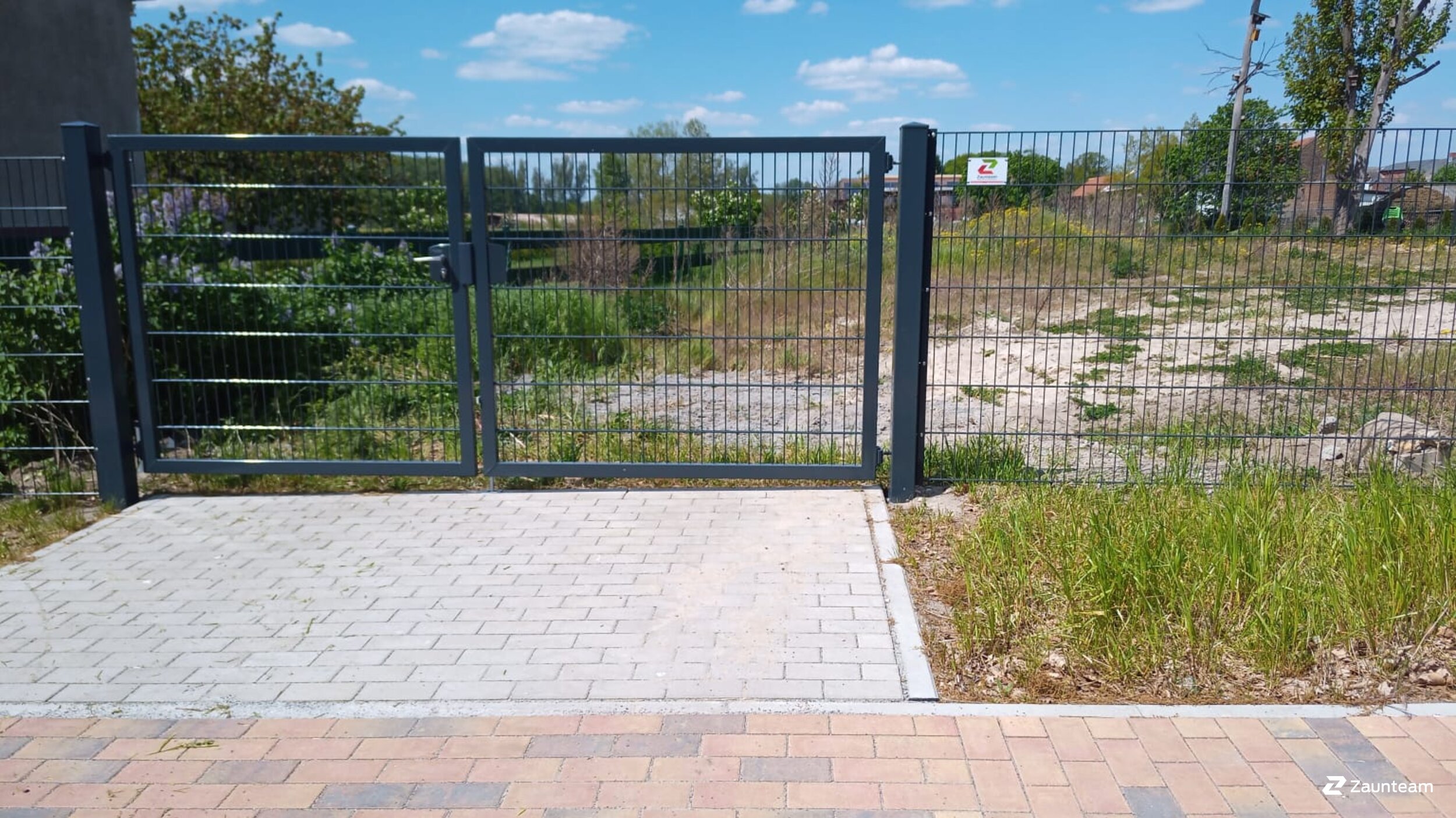 Doppelstabmattenzaun aus dem 2023 in 14947 Nuthe-Urstromtal Deutschland von Zaunteam Fläming.