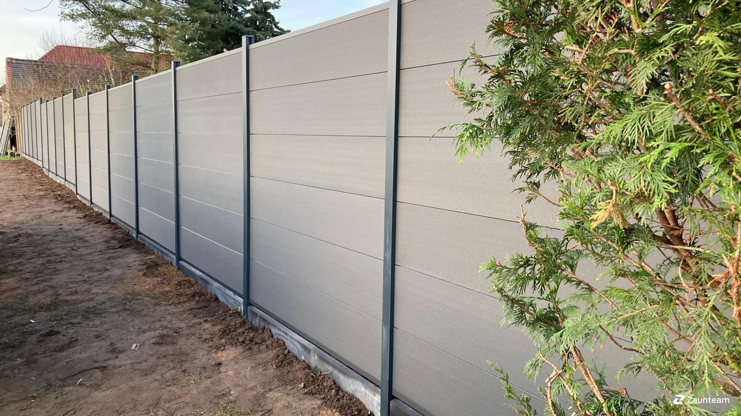 WPC Sichtschutz aus dem 2023 in 06849 Dessau-Rosslau Deutschland von Zaunteam Fläming.