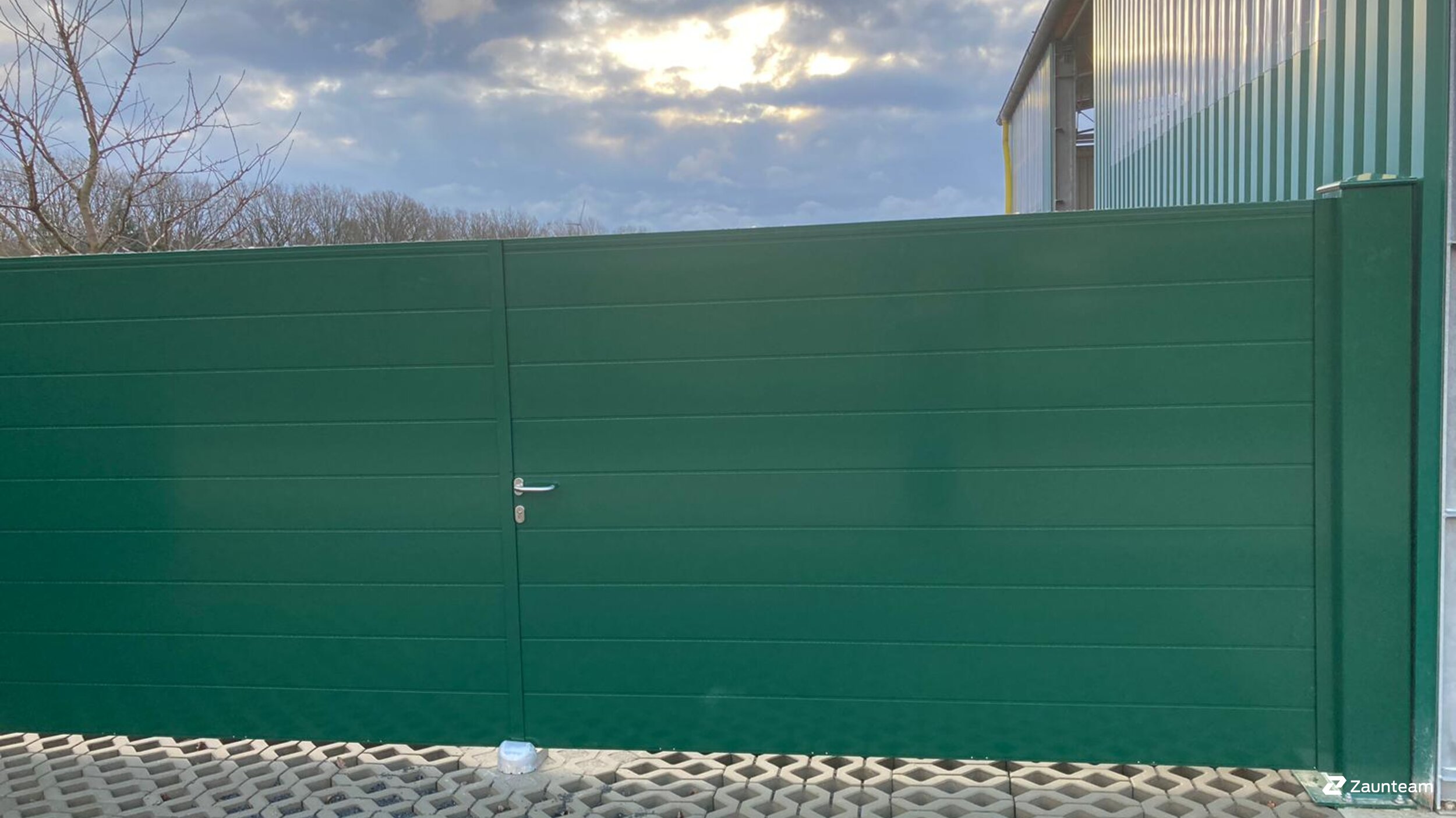 Aluminium Sichtschutz aus dem 2023 in 14929 Treuenbrietzen Deutschland von Zaunteam Fläming.