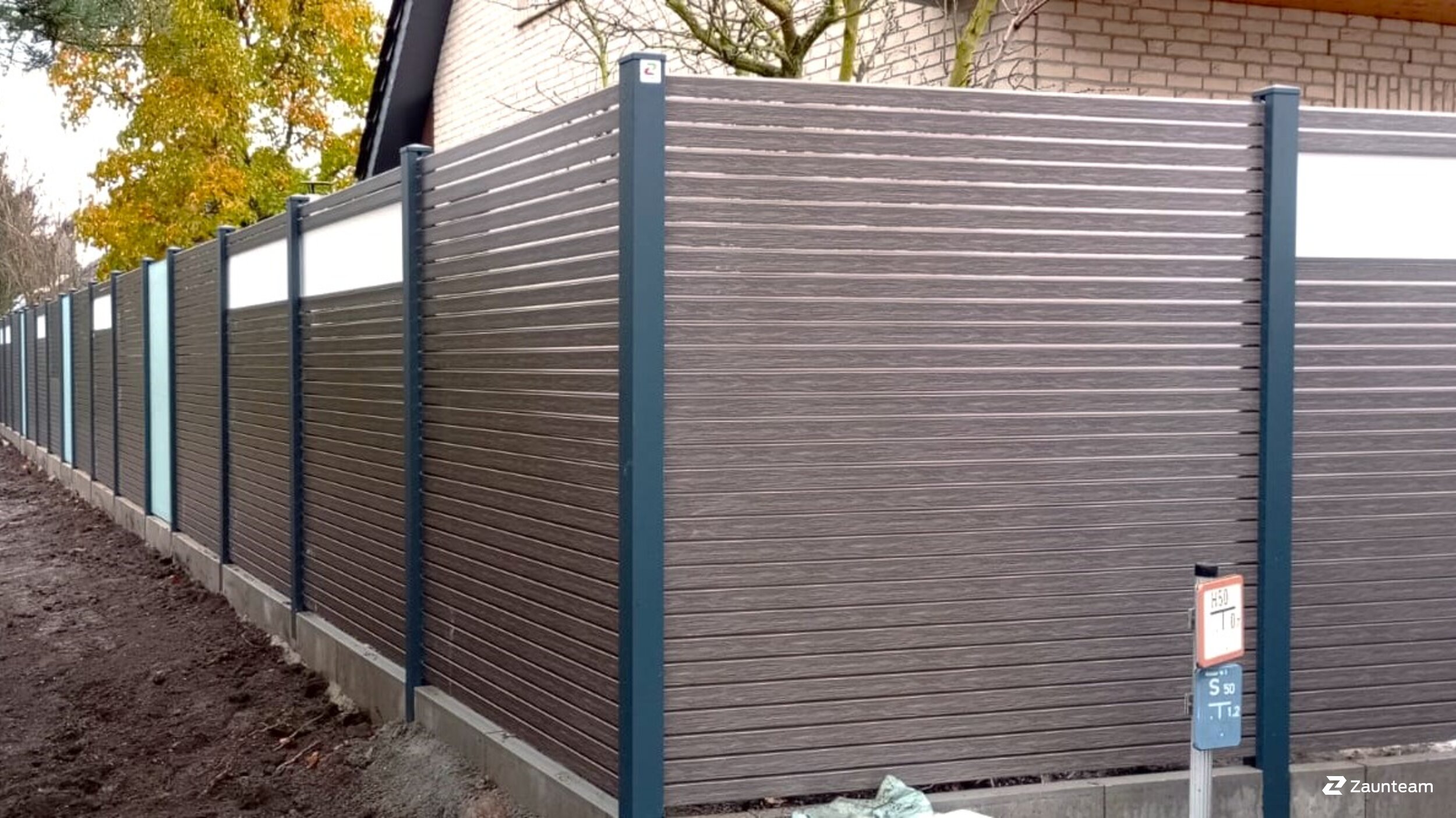 Protection brise-vue en aluminium de 2023 à 06847 Dessau-Rosslau Allemagne de Zaunteam Fläming.