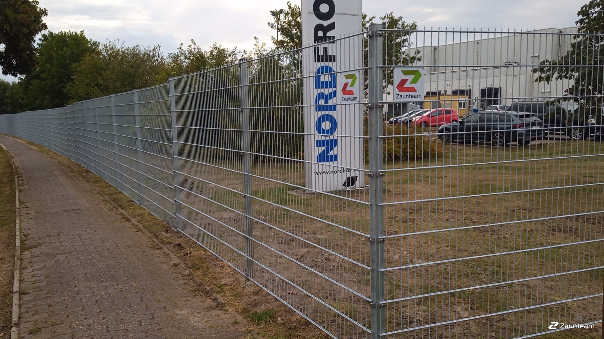 Doppelstabmattenzaun aus dem 2023 in 39261 Zerbst Deutschland von Zaunteam Fläming.