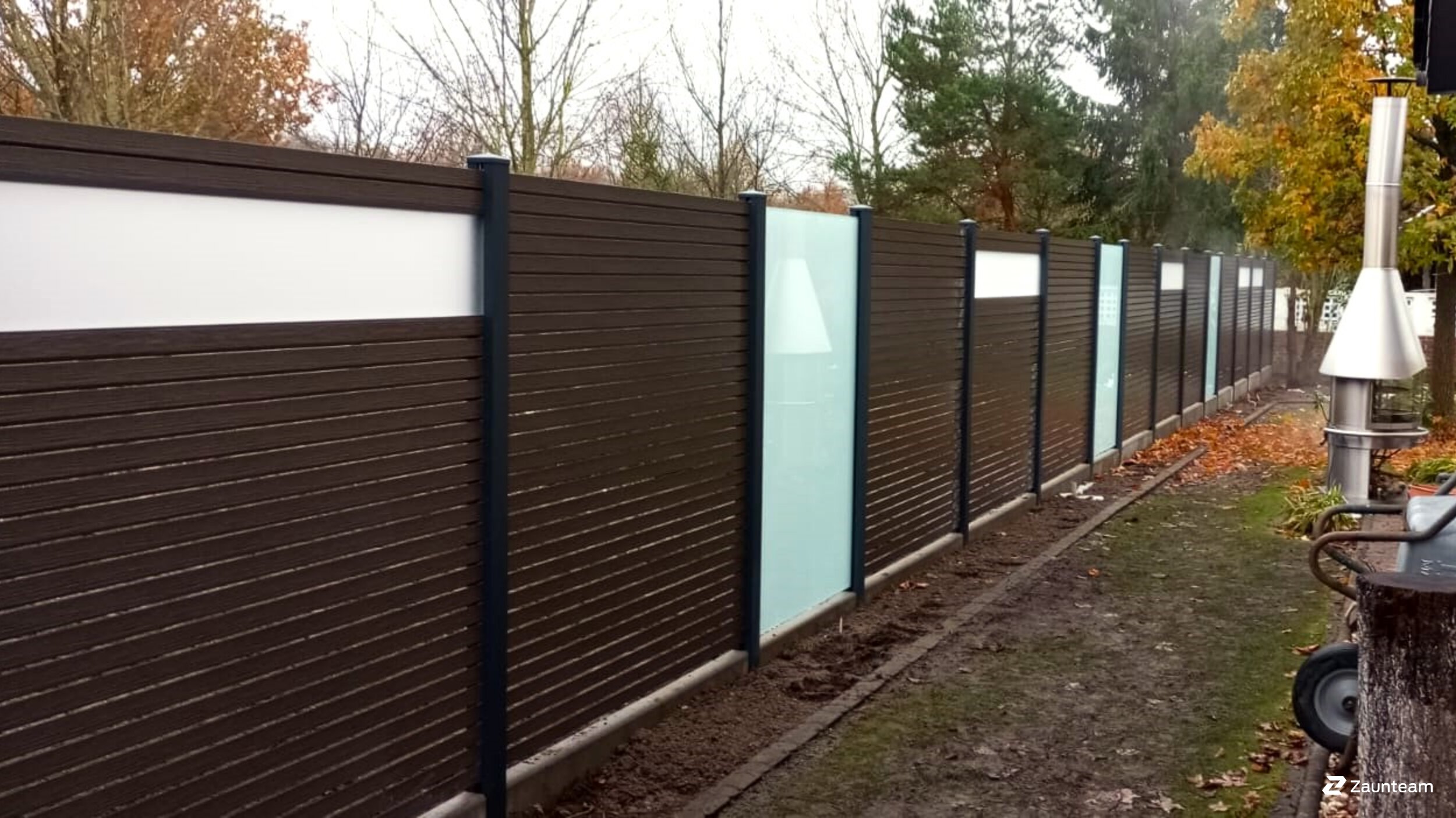 Aluminium Sichtschutz aus dem 2023 in 14823 Brück Deutschland von Zaunteam Fläming.