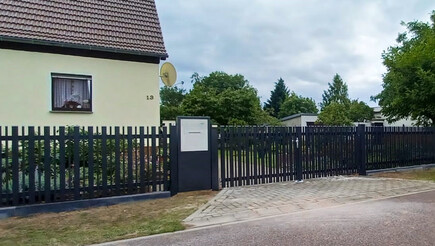 Aluzaun aus dem 2023 in 06785 Oranienbaum-Wörlitz Deutschland von Zaunteam Fläming.