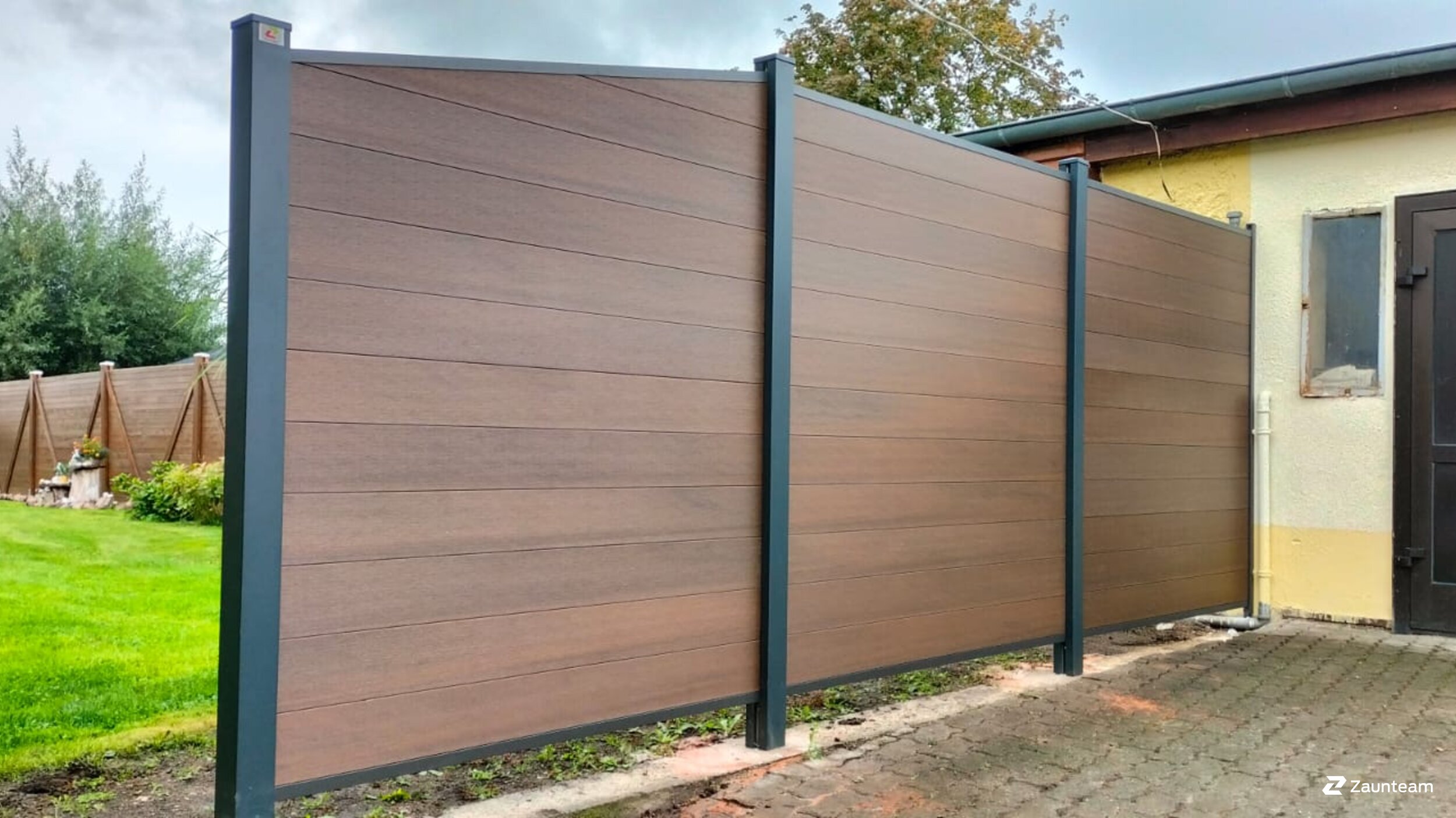 WPC Sichtschutz aus dem 2023 in 06901 Kemberg Deutschland von Zaunteam Fläming.