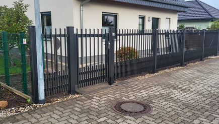 Aluzaun aus dem 2023 in 06847 Dessau-Rosslau Deutschland von Zaunteam Fläming.