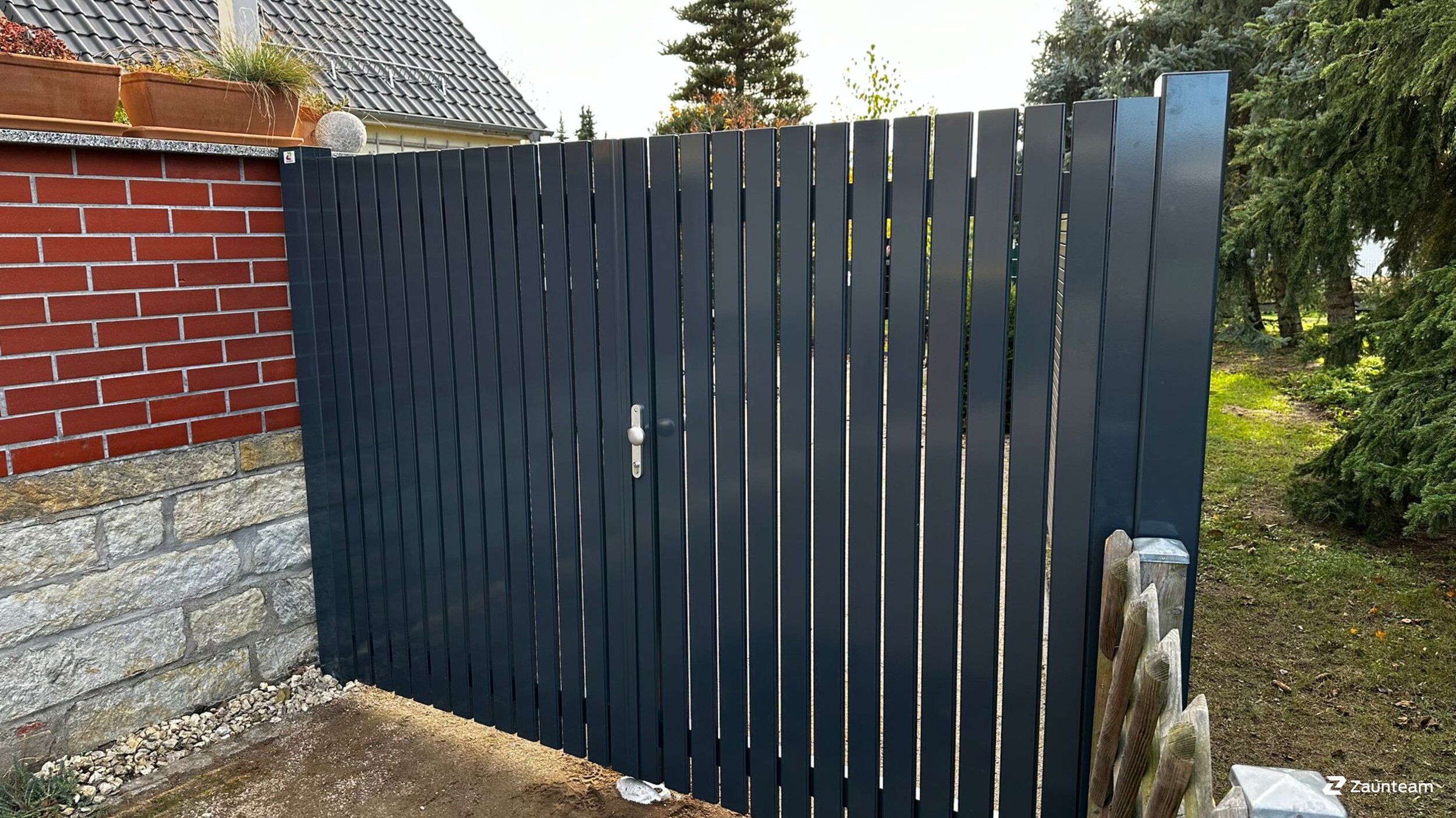 Aluzaun aus dem 2023 in 06366 Köthen Deutschland von Zaunteam Fläming.