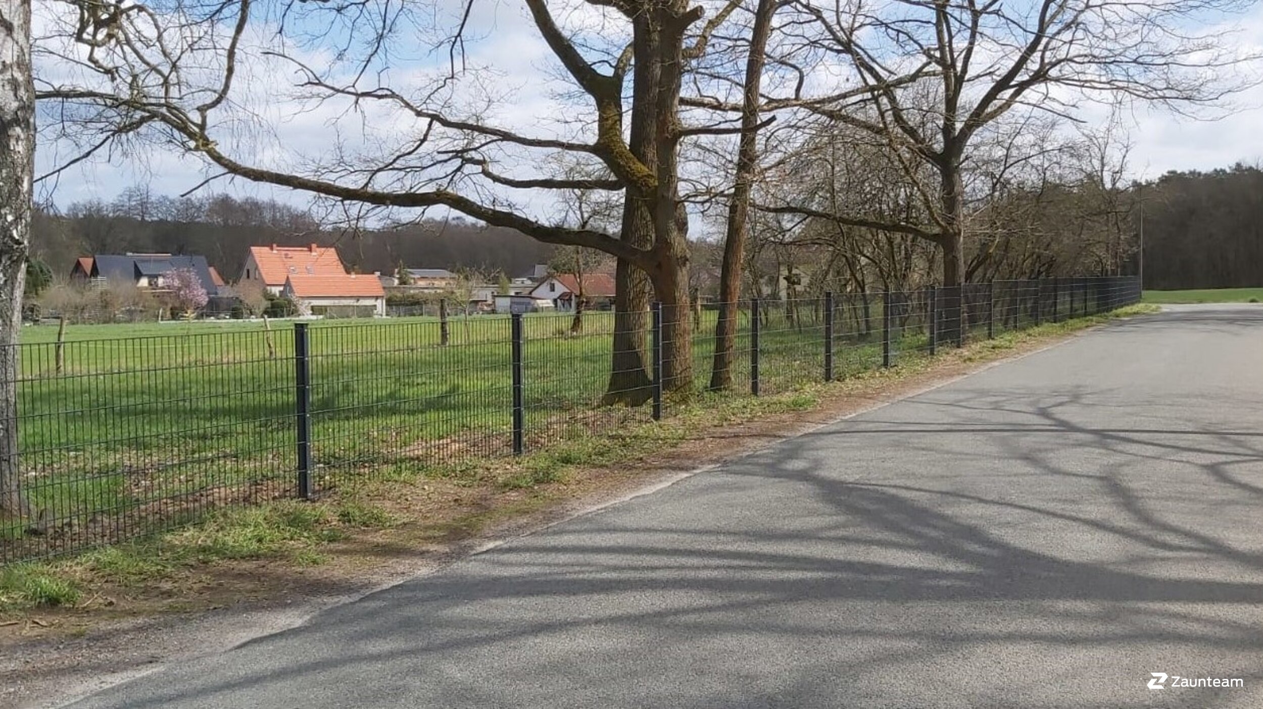 Doppelstabmattenzaun aus dem 2021 in 06889 Lutherstadt Wittenberg Deutschland von Zaunteam Fläming.
