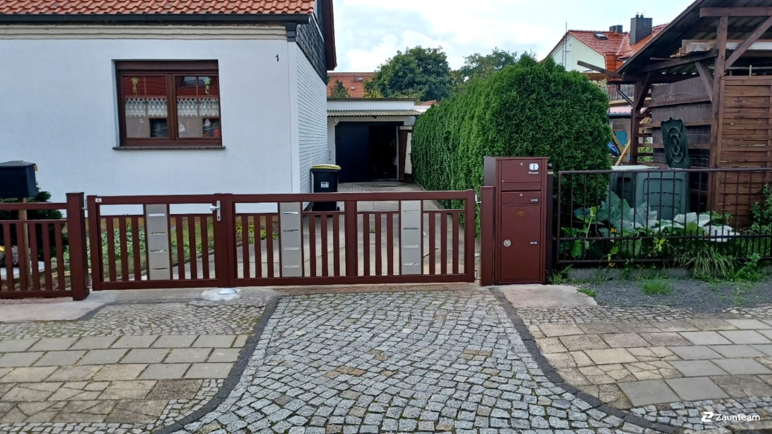 Aluzaun aus dem 2021 in 06895 Zahna-Elster Deutschland von Zaunteam Fläming.