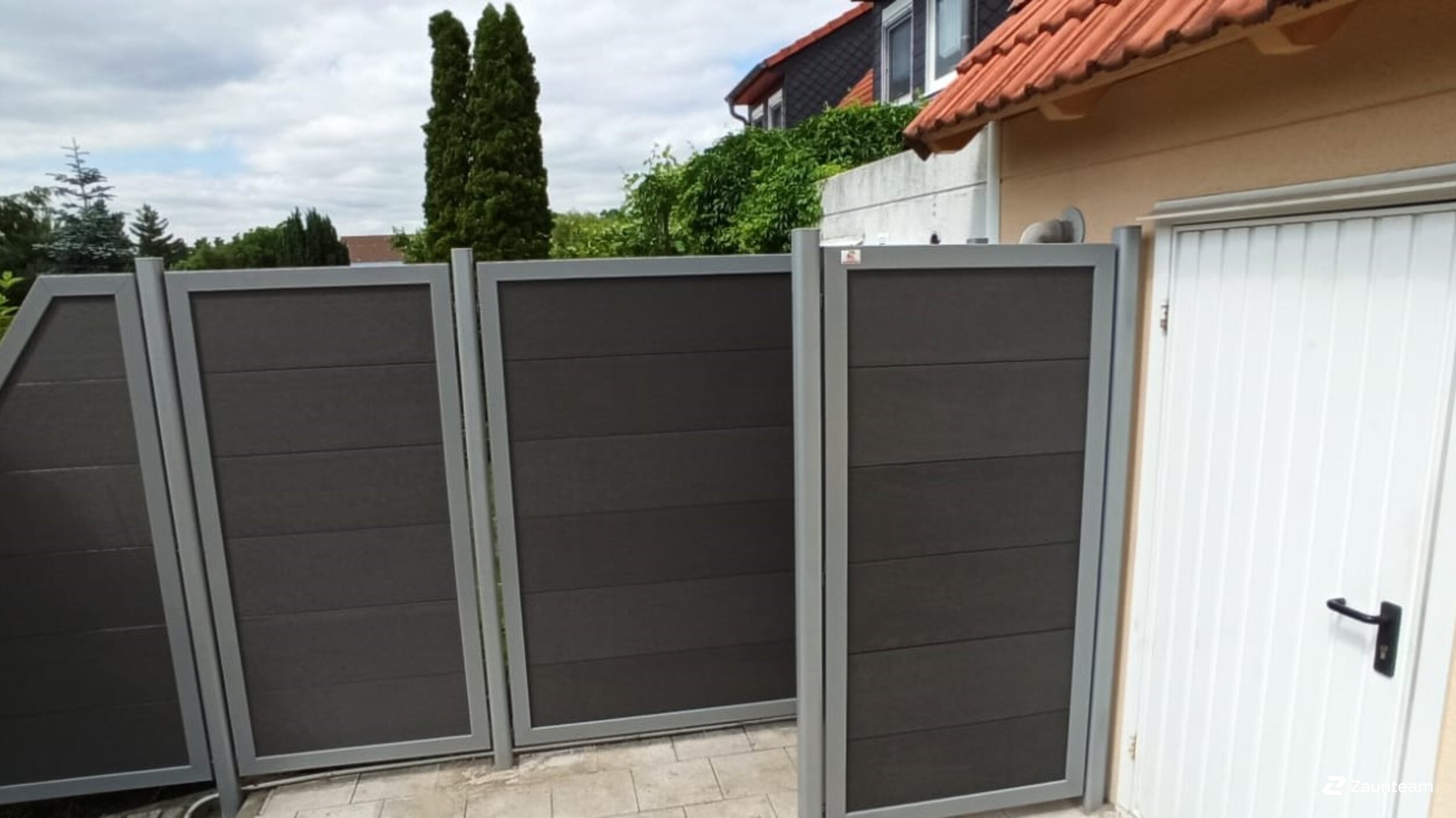 WPC Sichtschutz aus dem 2021 in 06842 Dessau-Rosslau Deutschland von Zaunteam Fläming.