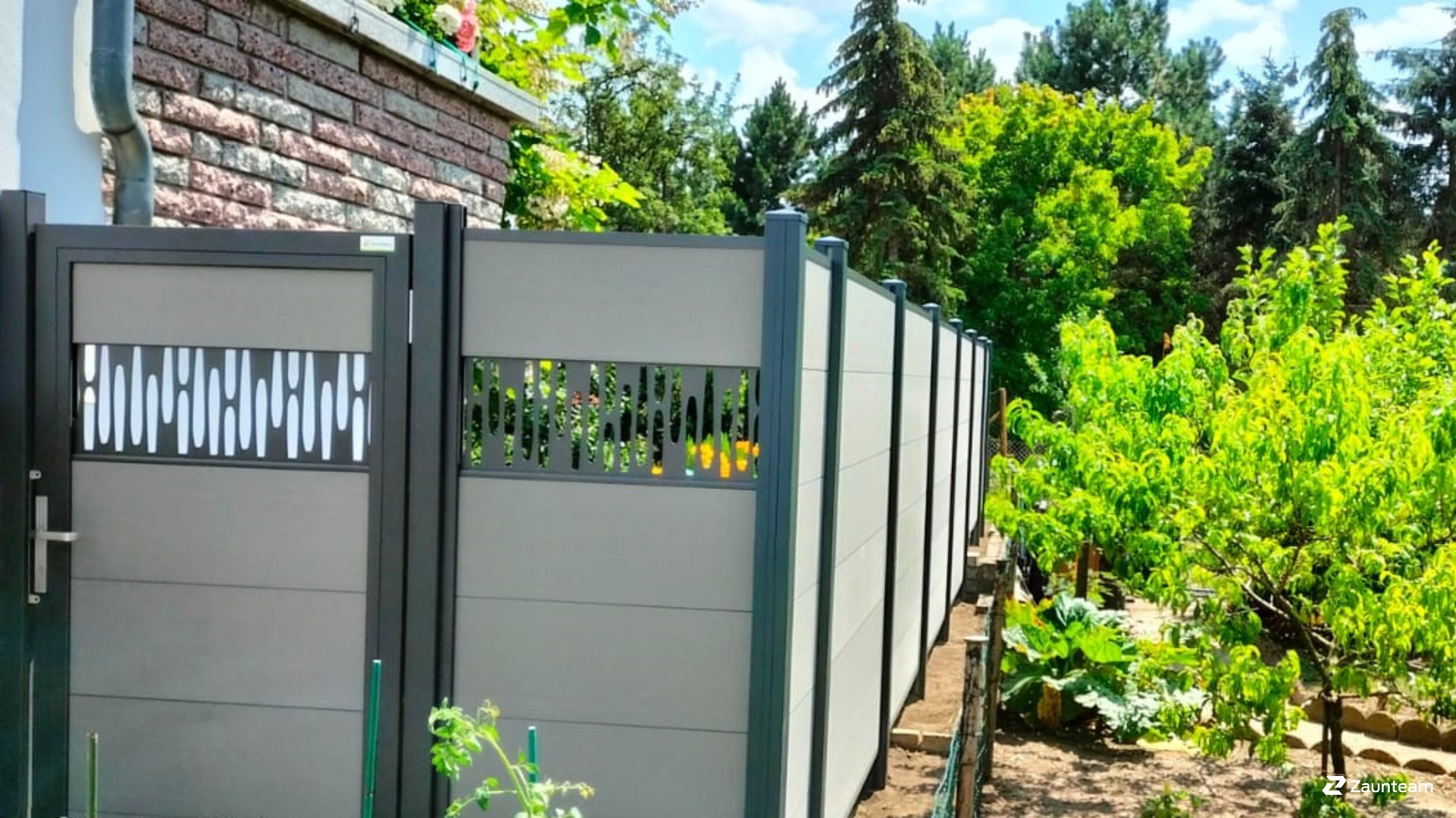 WPC Sichtschutz aus dem 2022 in 39249 Barby Deutschland von Zaunteam Fläming.