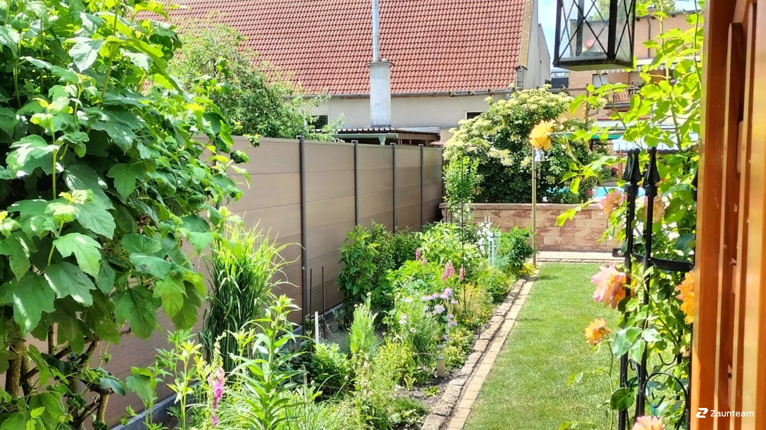 Pare-vue en WPC de 2022 à 06847 Dessau-Rosslau Allemagne de Zaunteam Fläming.