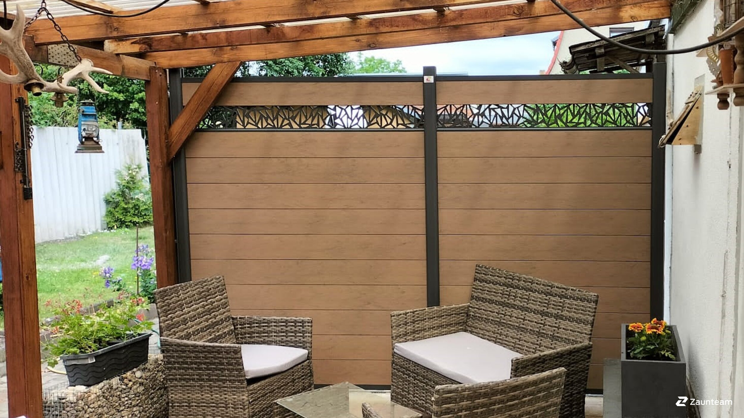 WPC Sichtschutz aus dem 2022 in 06785 Oranienbaum- Wörlitz Deutschland von Zaunteam Fläming.