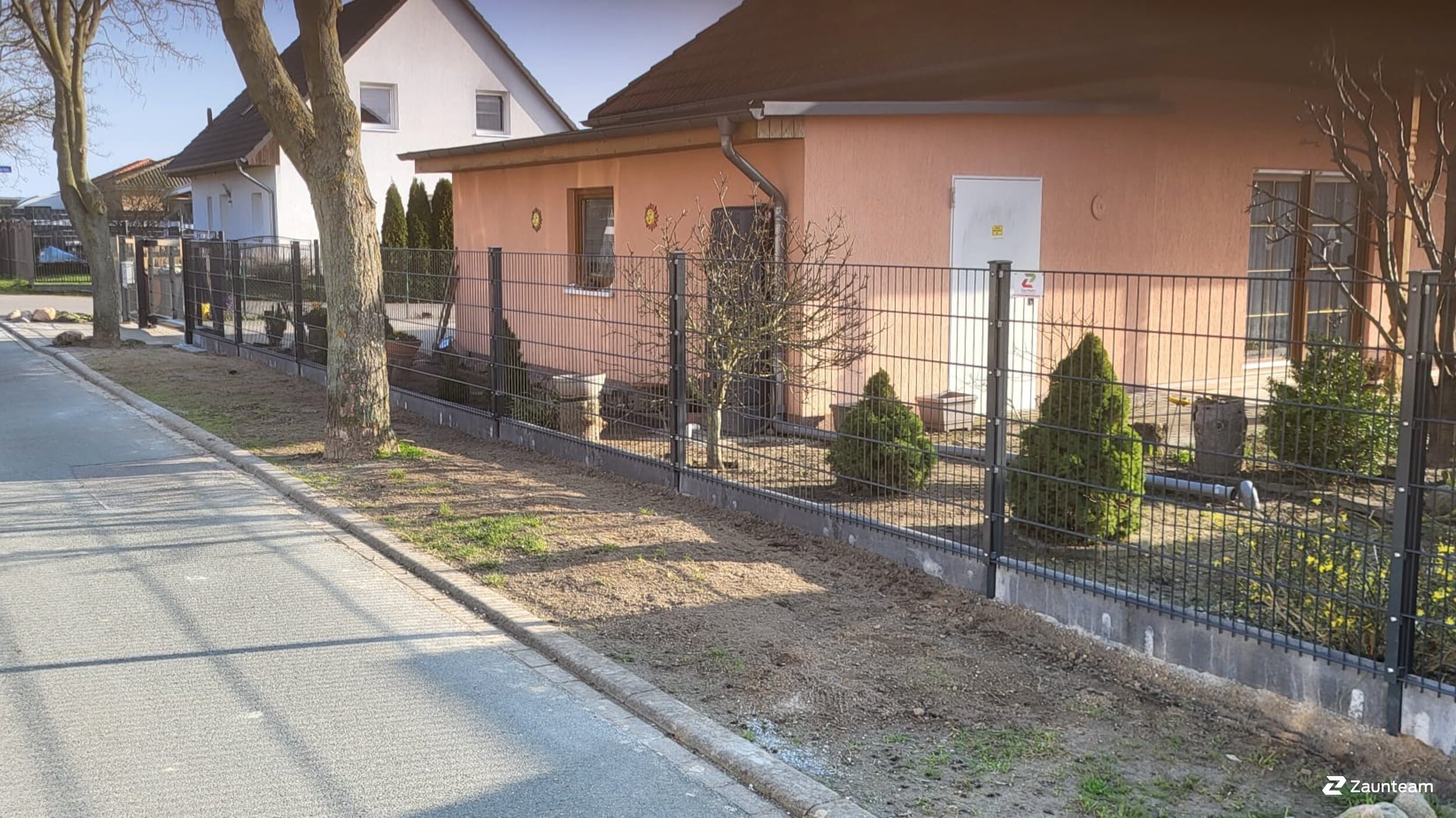 Doppelstabmattenzaun aus dem 2024 in 06792 Sandersdorf- Brehna Deutschland von Zaunteam Fläming.