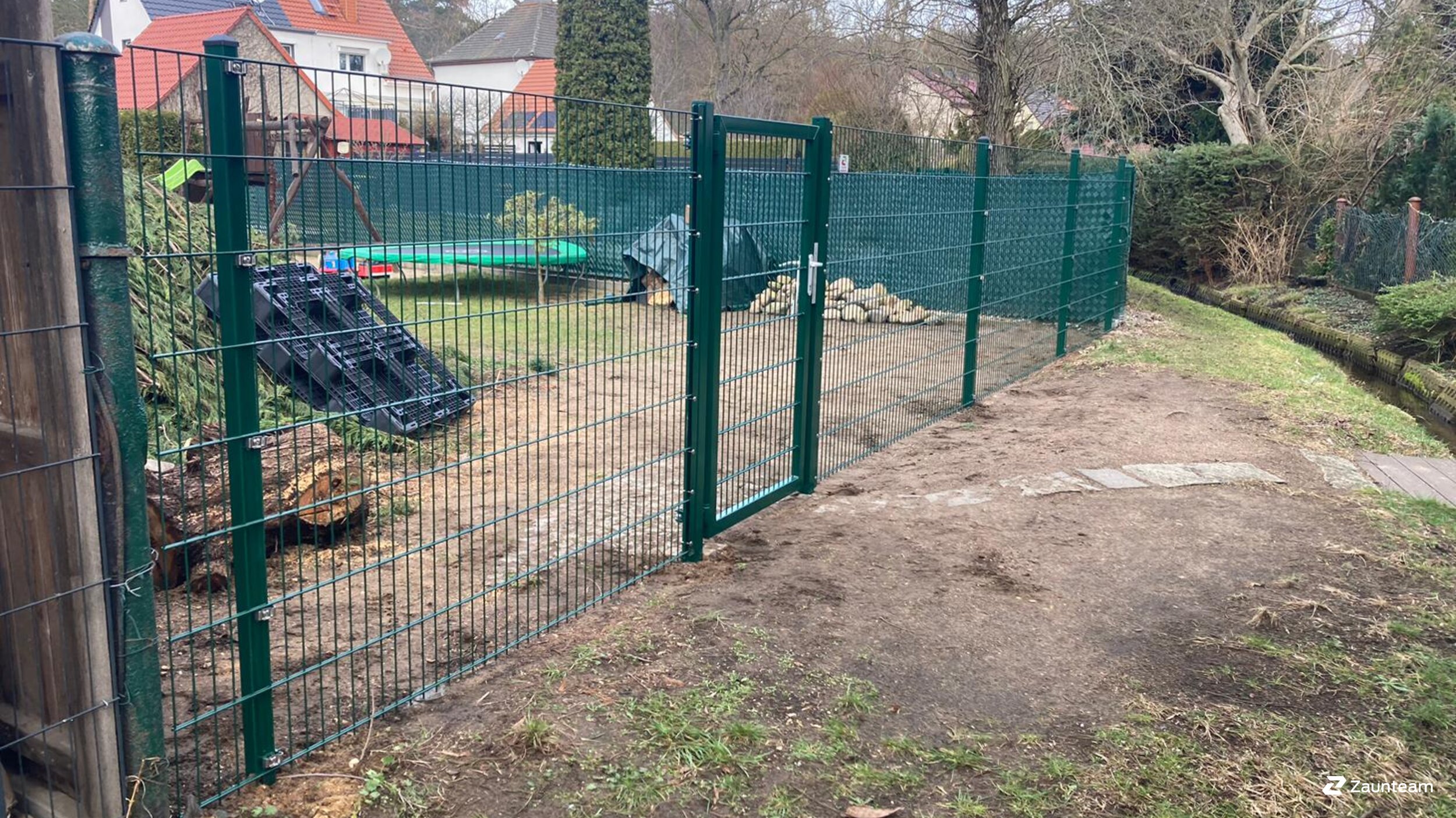 Doppelstabmattenzaun aus dem 2024 in 06886 Lutherstadt Wittenberg Deutschland von Zaunteam Fläming.