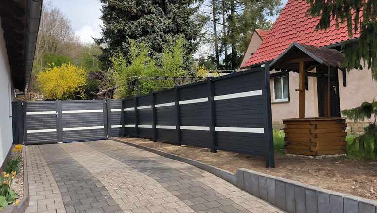 Aluminium Sichtschutz aus dem 2025 in 06889 Lutherstadt Wittenberg Deutschland von Zaunteam Fläming.