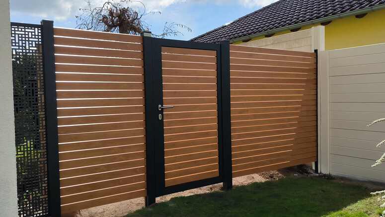 Aluminium Sichtschutz aus dem 2025 in 06861 Dessau-Rosslau Deutschland von Zaunteam Fläming.