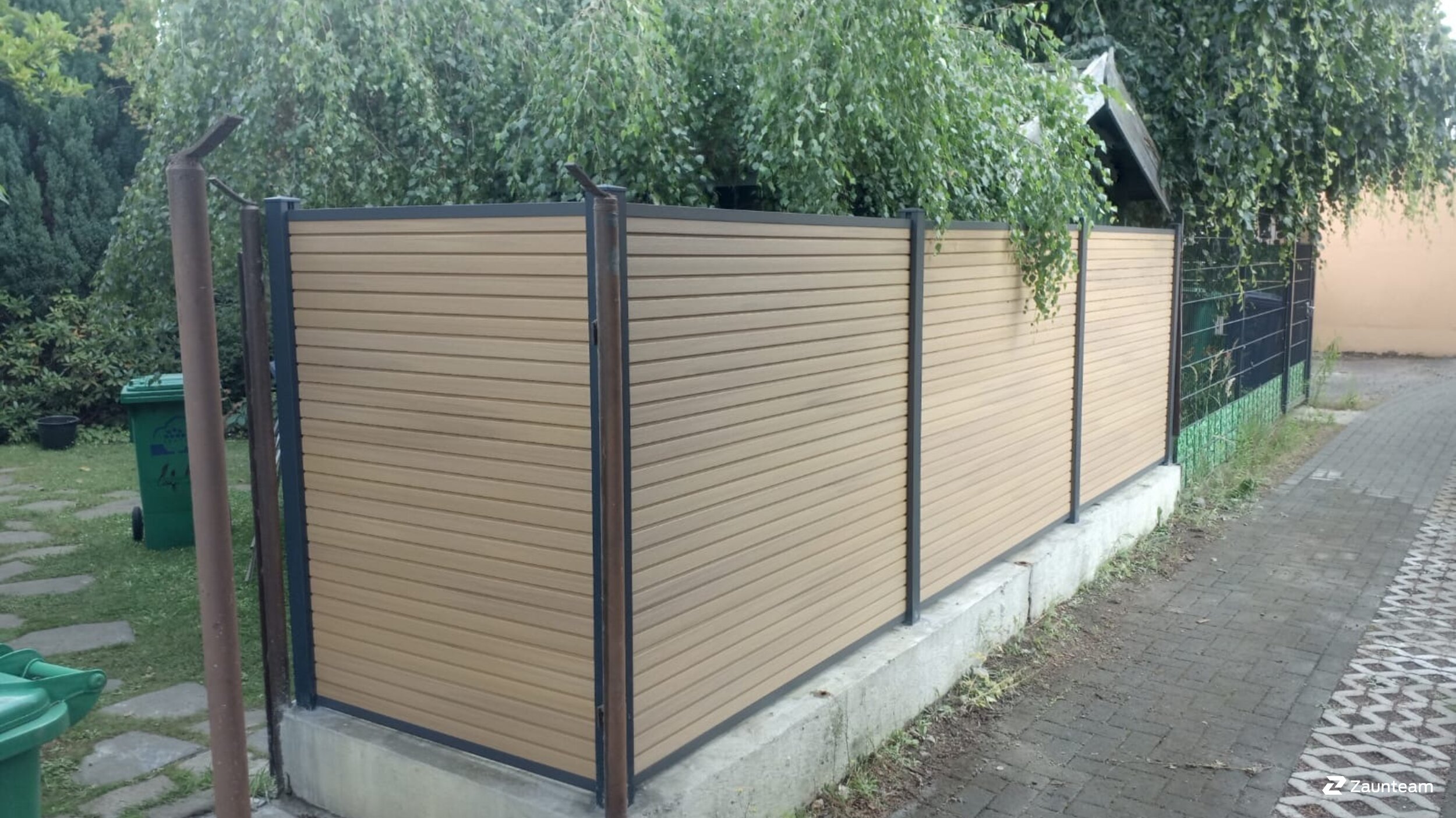 WPC Sichtschutz aus dem 2025 in 14913 Luckenwalde Deutschland von Zaunteam Fläming.