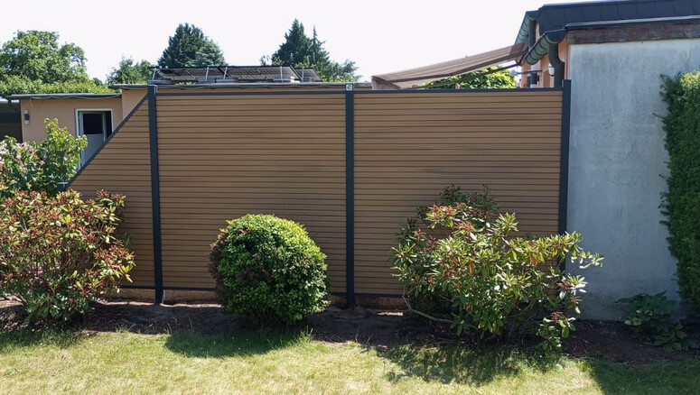 WPC Sichtschutz aus dem 2025 in 06386 Osternieneburger Land Deutschland von Zaunteam Fläming.